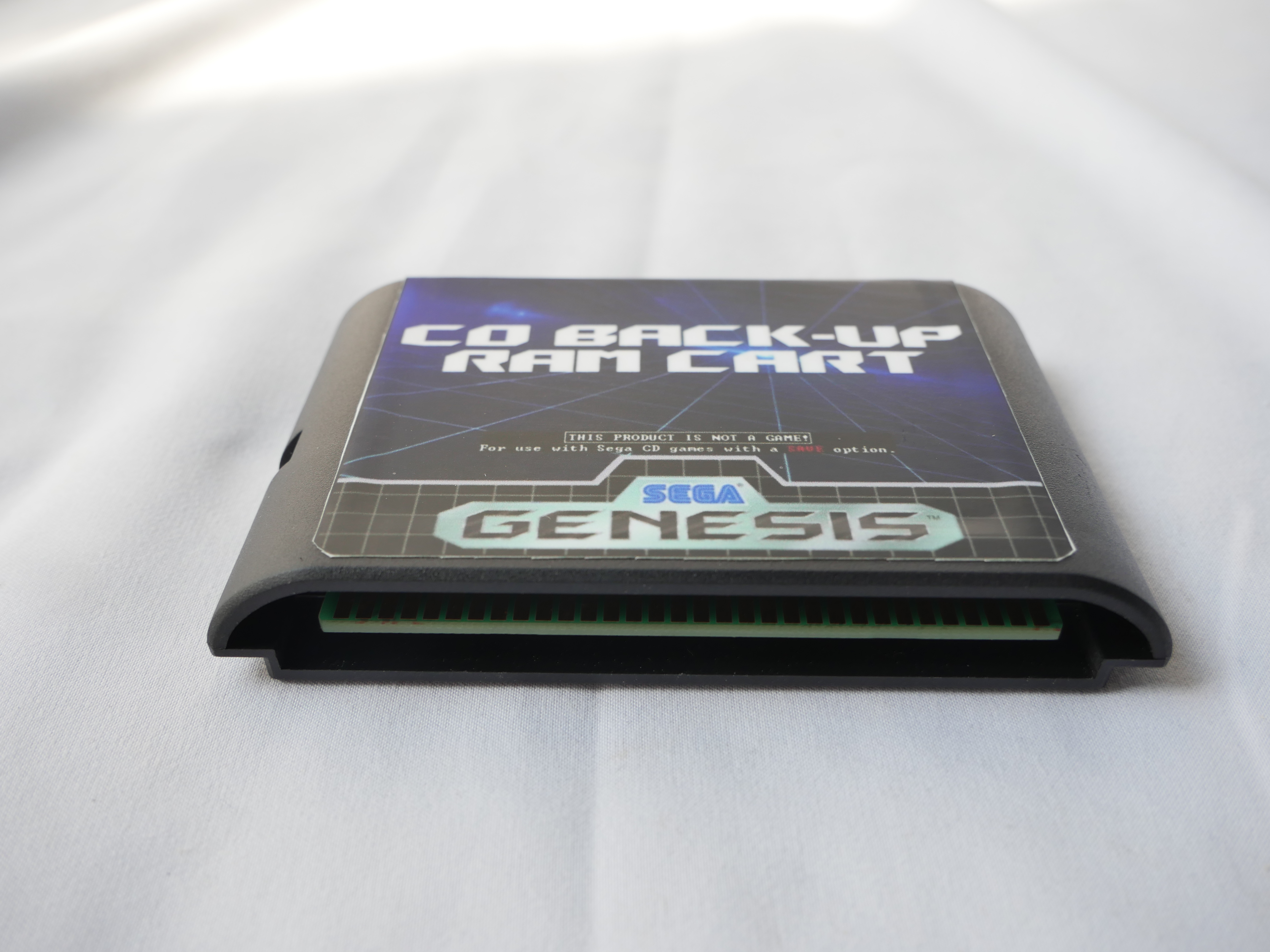 Gaming Console Vintage - Mega CD Memory Card CD BackUp
