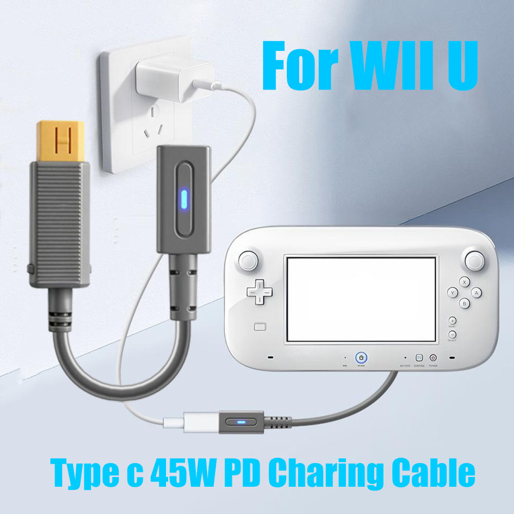 Gaming Console Controller - For Nintendo Wii U Charging Game