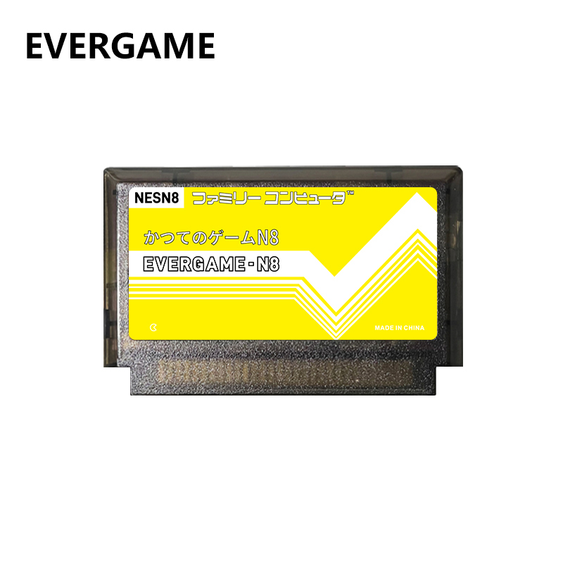 Gaming Console Vintage - REMANK EVERGAME N8 NES Cartridge Super