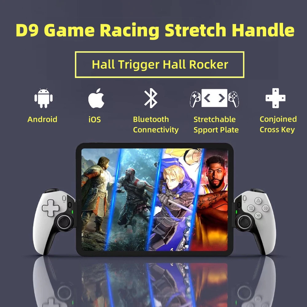 D9 Tablet Controller Wireless  - Gaming Console Ipad avaliação e preço