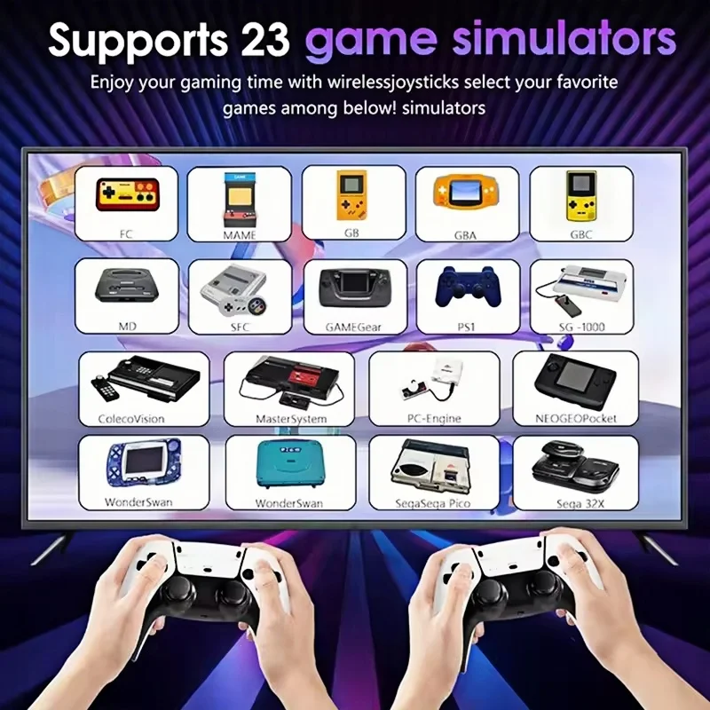 M15 4K TV Game Stick 64GB Buil - Gaming Console Definition avaliação e preço