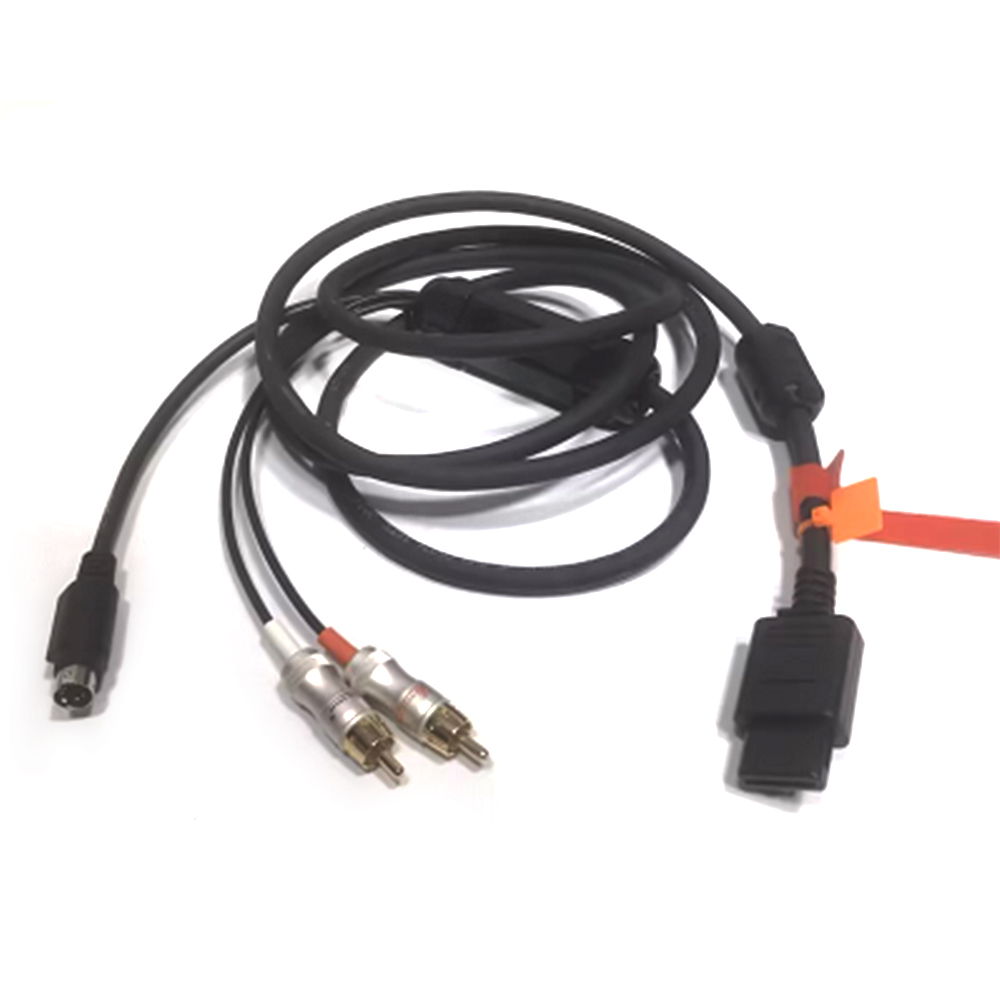 SFC N64 NGC S-Video Cable Shie - Gaming Console Vintage avaliação e preço