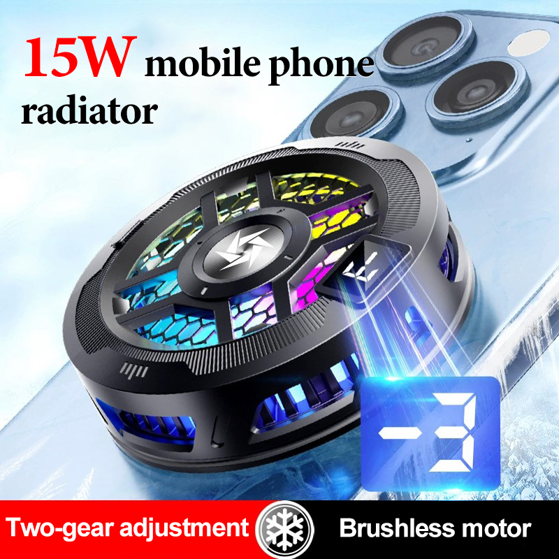 Mobile Cooling Fan For Phone C - Gaming Console Ipad avaliação e preço