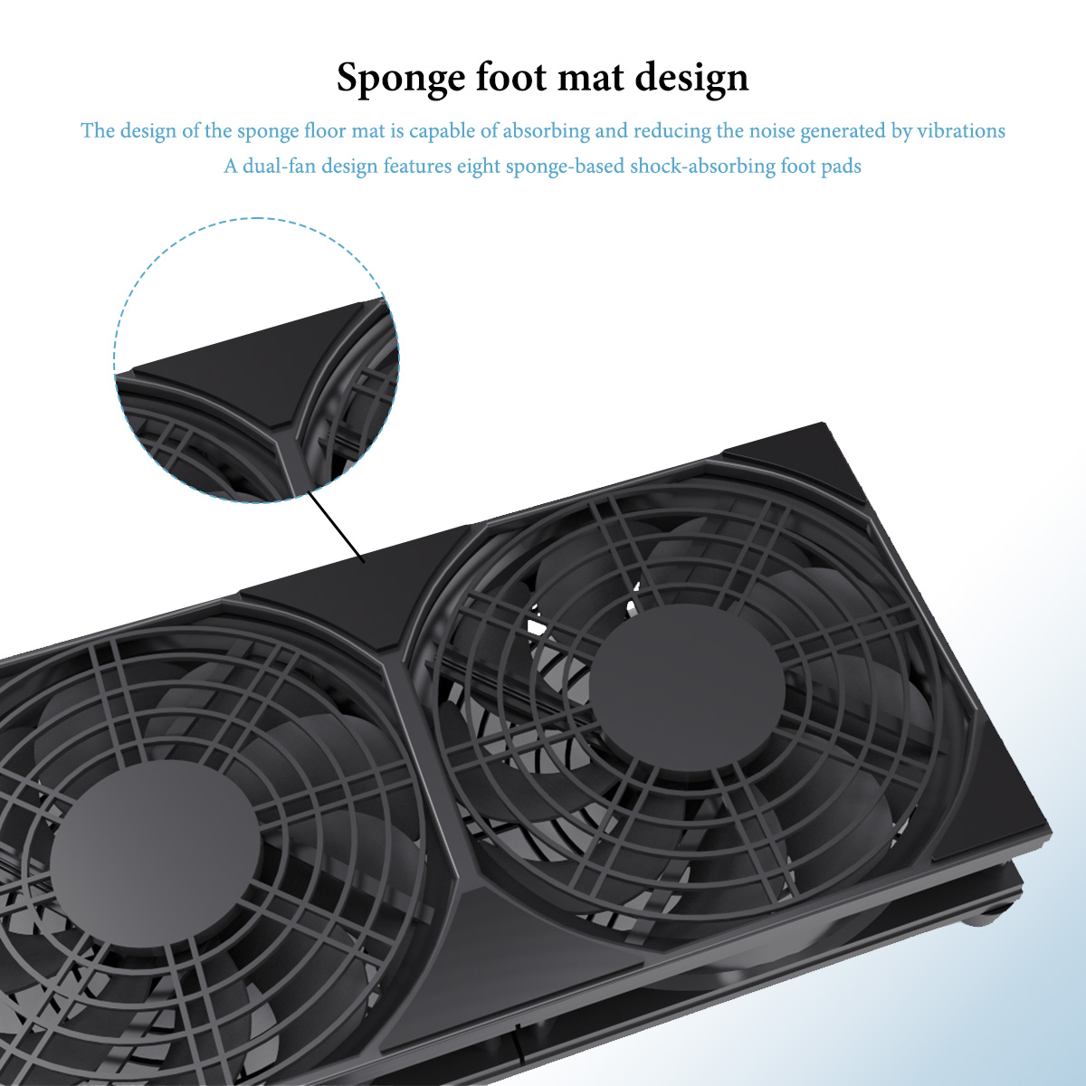 Dual USB Cooling Fan with 3-Sp - Gaming Console Controller avaliação e preço