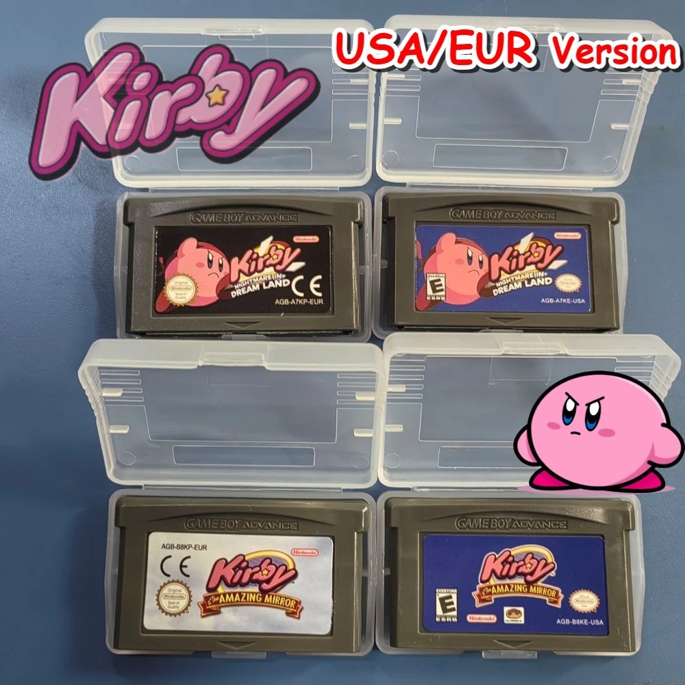 Kirby Video Game Cartridge For - Gaming Console Vintage avaliação e preço
