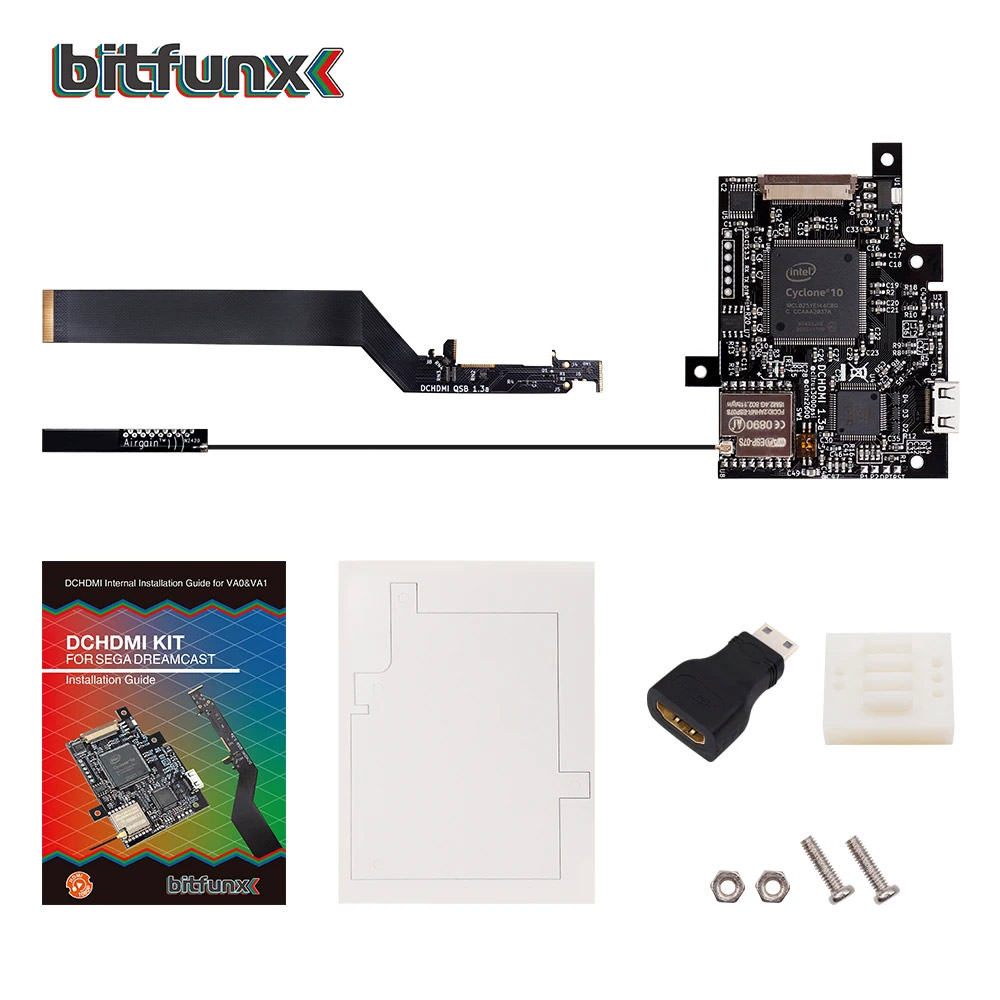 BitFunx DCHDMI Kit For SEGA Dr - Gaming Console Definition avaliação e preço