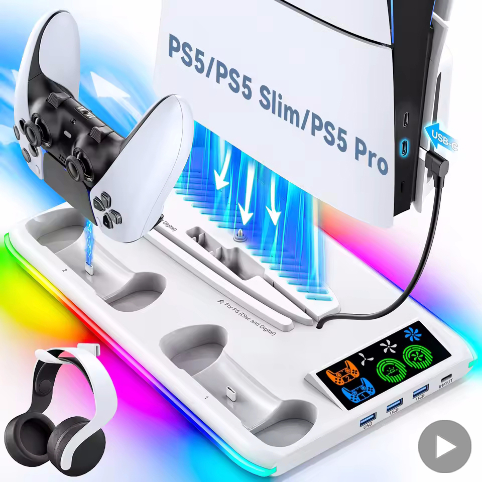Game Stand For Sony PS5 Consol - Gaming Console Holder avaliação e preço
