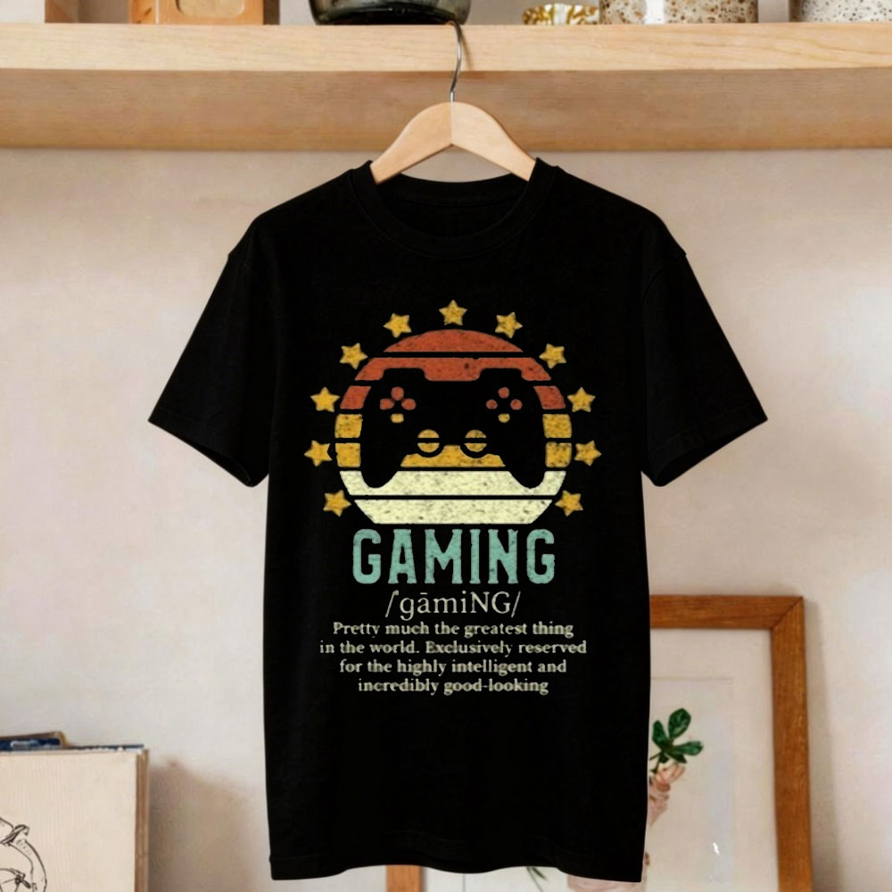 Funny Gaming Definition T-shir - Gaming Console Definition avaliação e preço