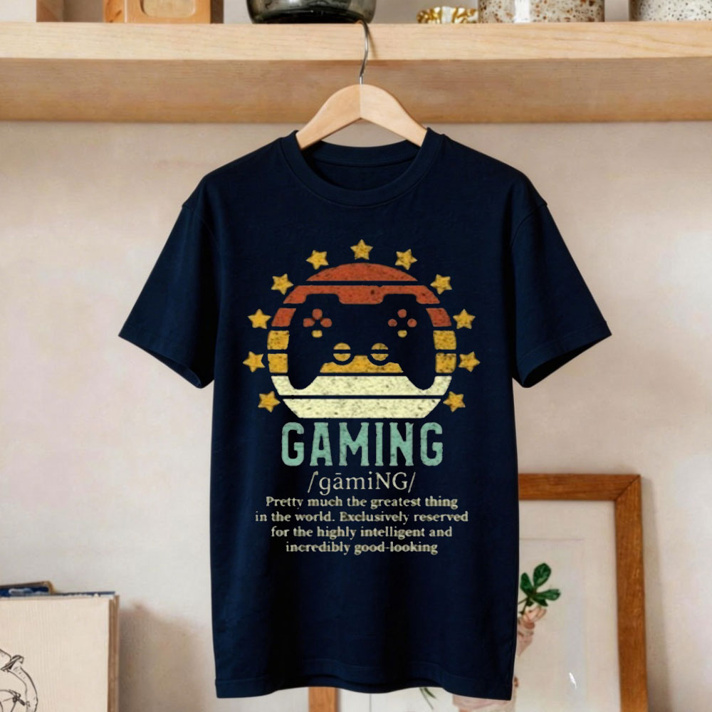 Funny Gaming Definition T-shir - Gaming Console Definition avaliação e preço
