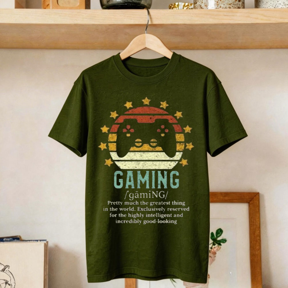 Funny Gaming Definition T-shir - Gaming Console Definition avaliação e preço