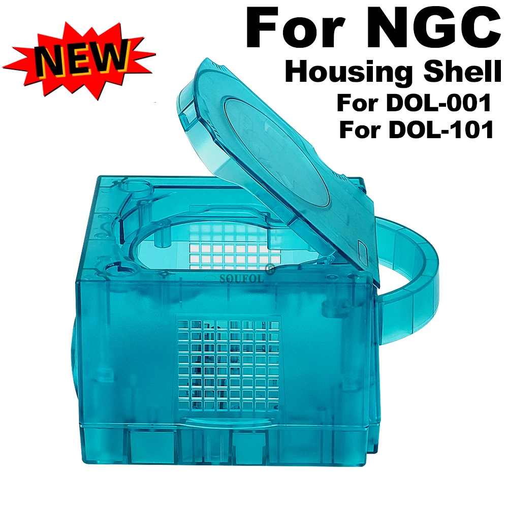 Ice Blue Replacement Case for  - Gaming Console Vintage avaliação e preço