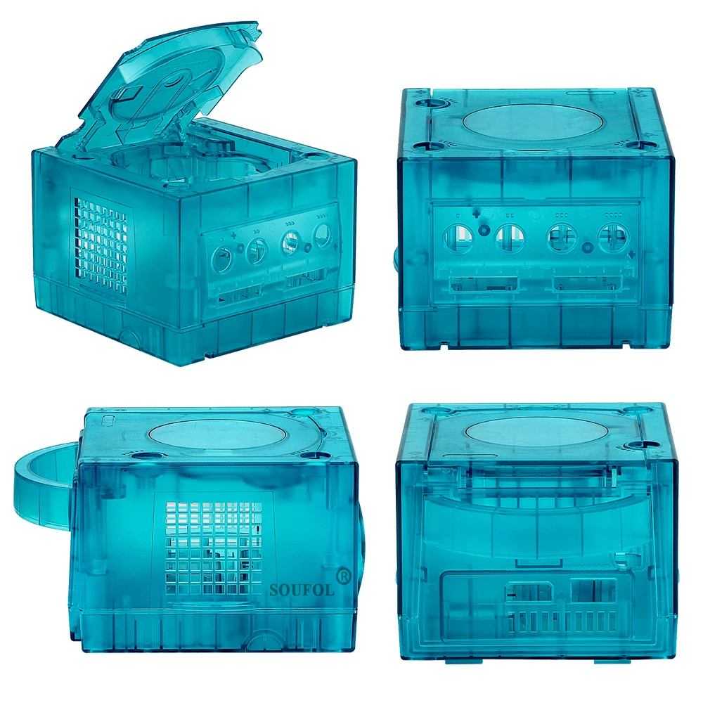 Ice Blue Replacement Case for  - Gaming Console Vintage avaliação e preço