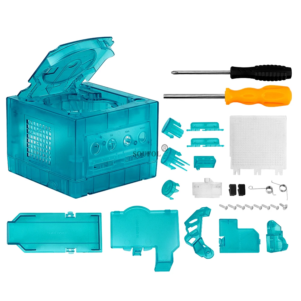 Ice Blue Replacement Case for  - Gaming Console Vintage avaliação e preço