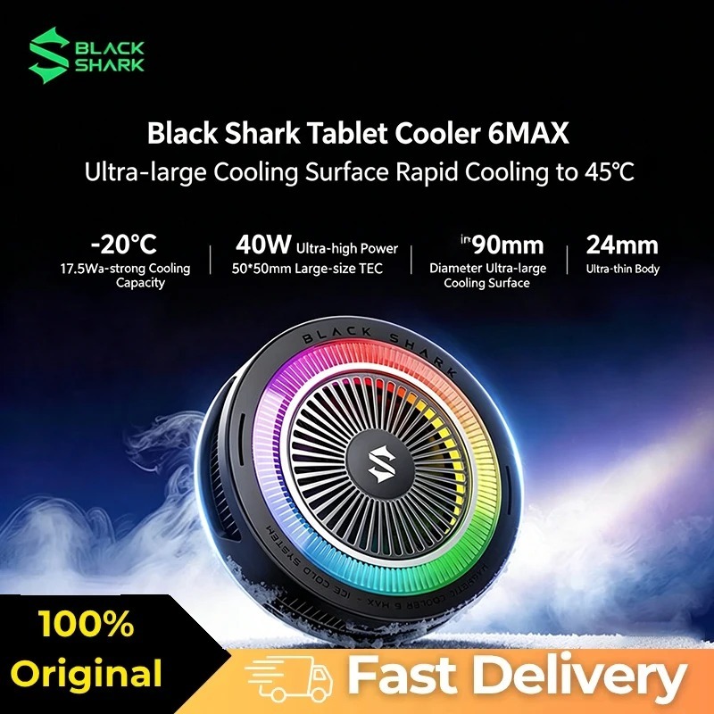 BlackShark Tablet Cooler 6Max  - Gaming Console Ipad avaliação e preço