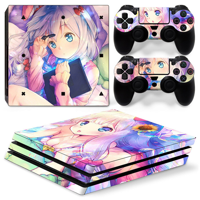 Cute girl style Protective Sti - Gaming Console Drawing avaliação e preço