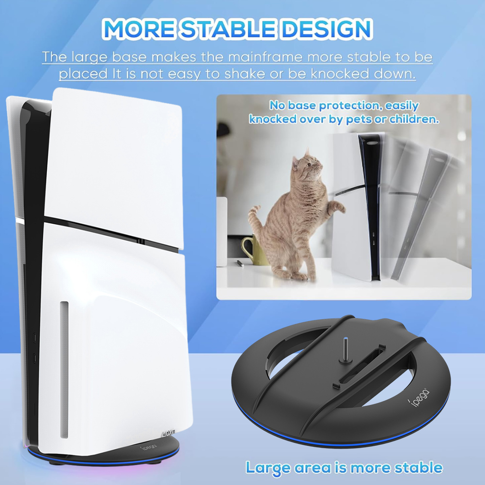 Vertical Stand For PS5 Slim Co - Gaming Console Holder avaliação e preço