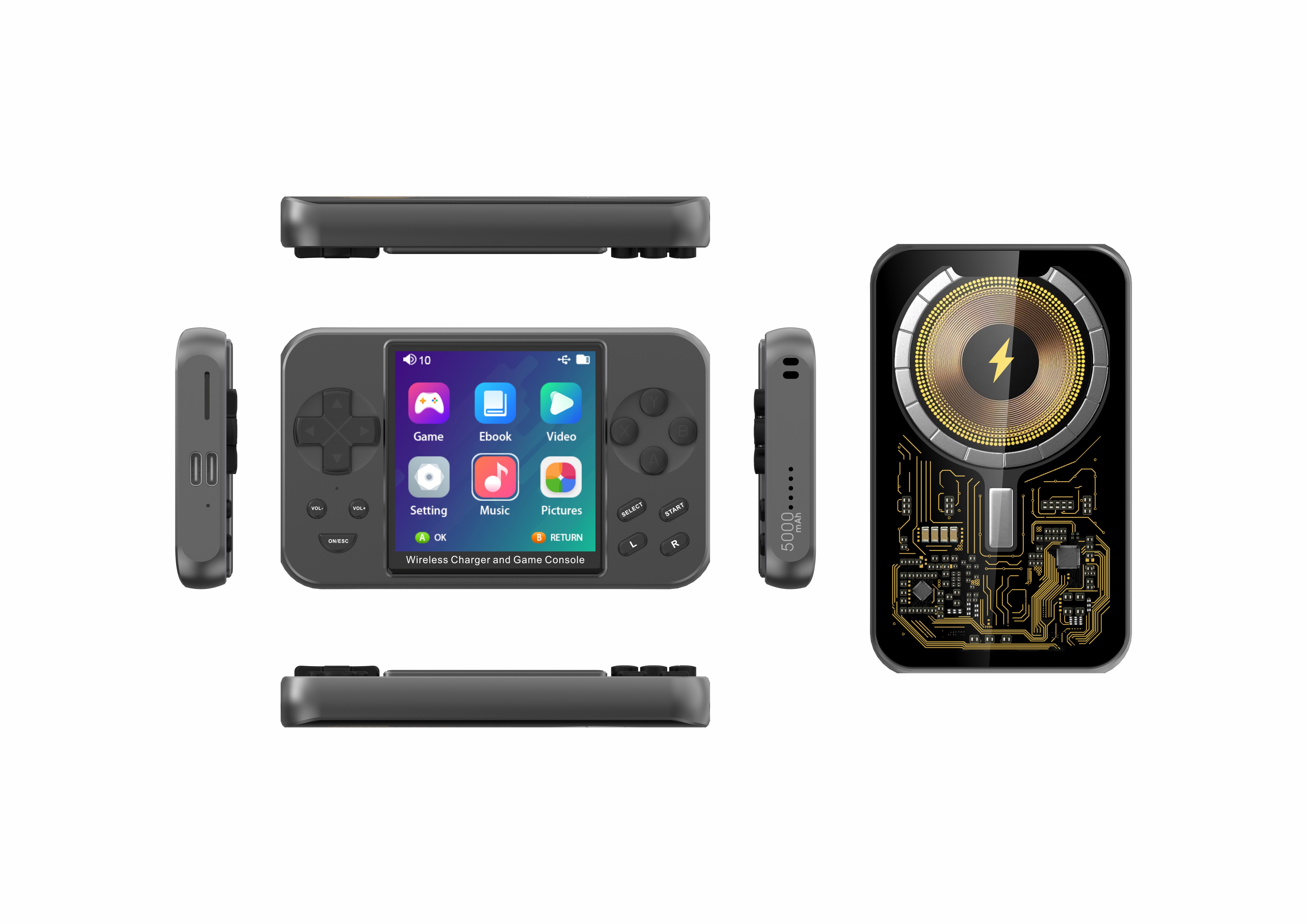 L9 Wireless Charging Multimedi - Gaming Console Definition avaliação e preço