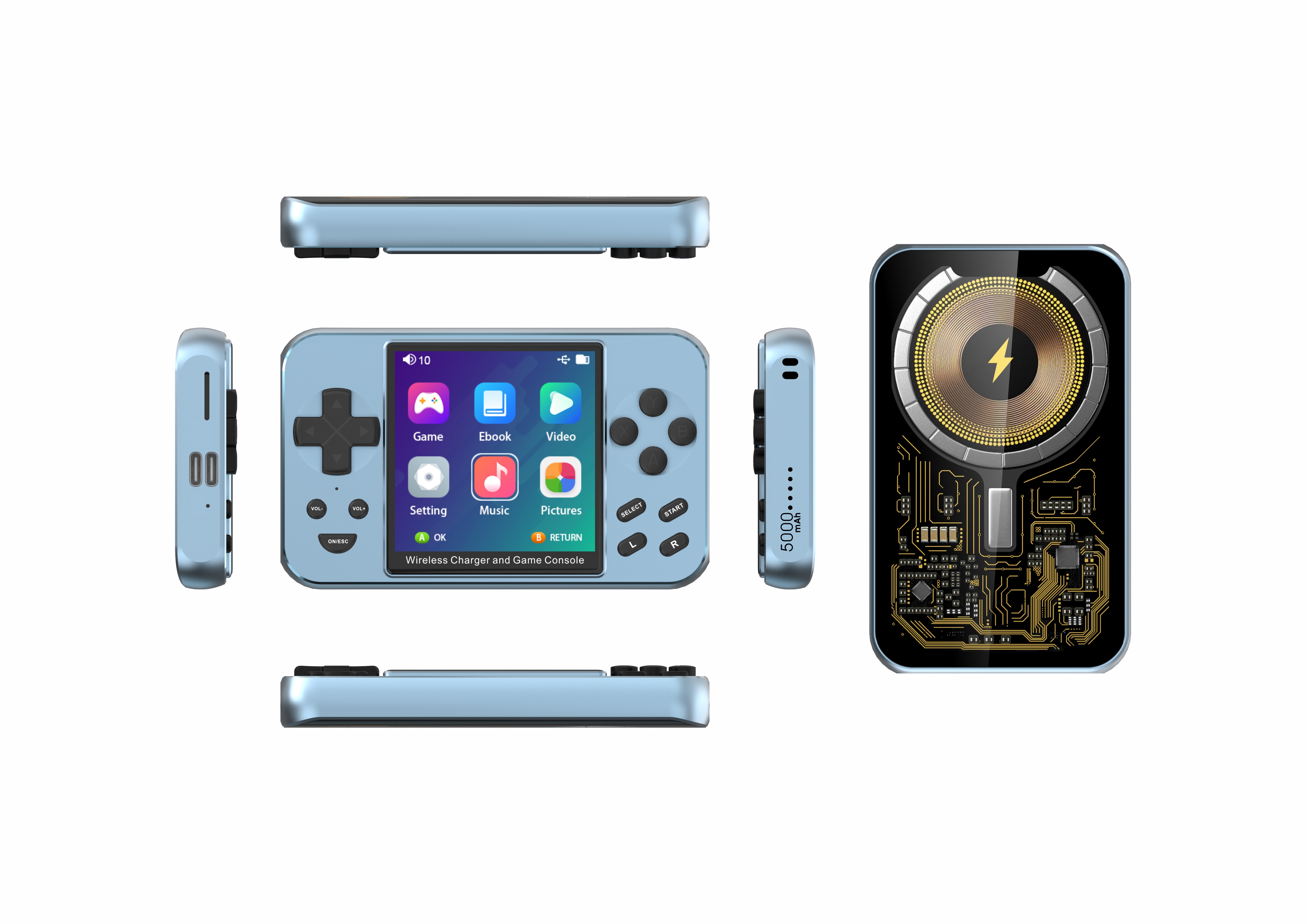 L9 Wireless Charging Multimedi - Gaming Console Definition avaliação e preço