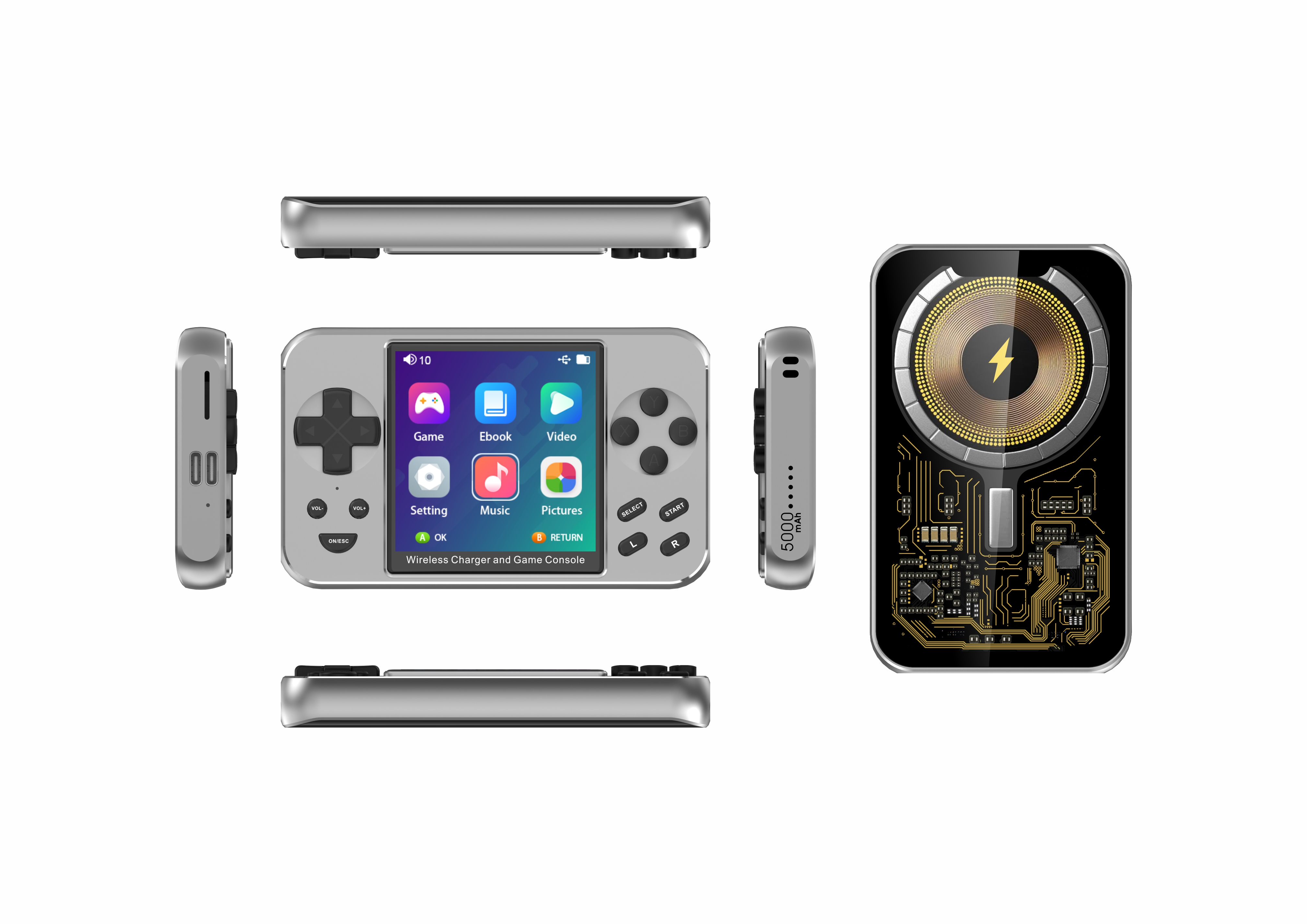 L9 Wireless Charging Multimedi - Gaming Console Definition avaliação e preço