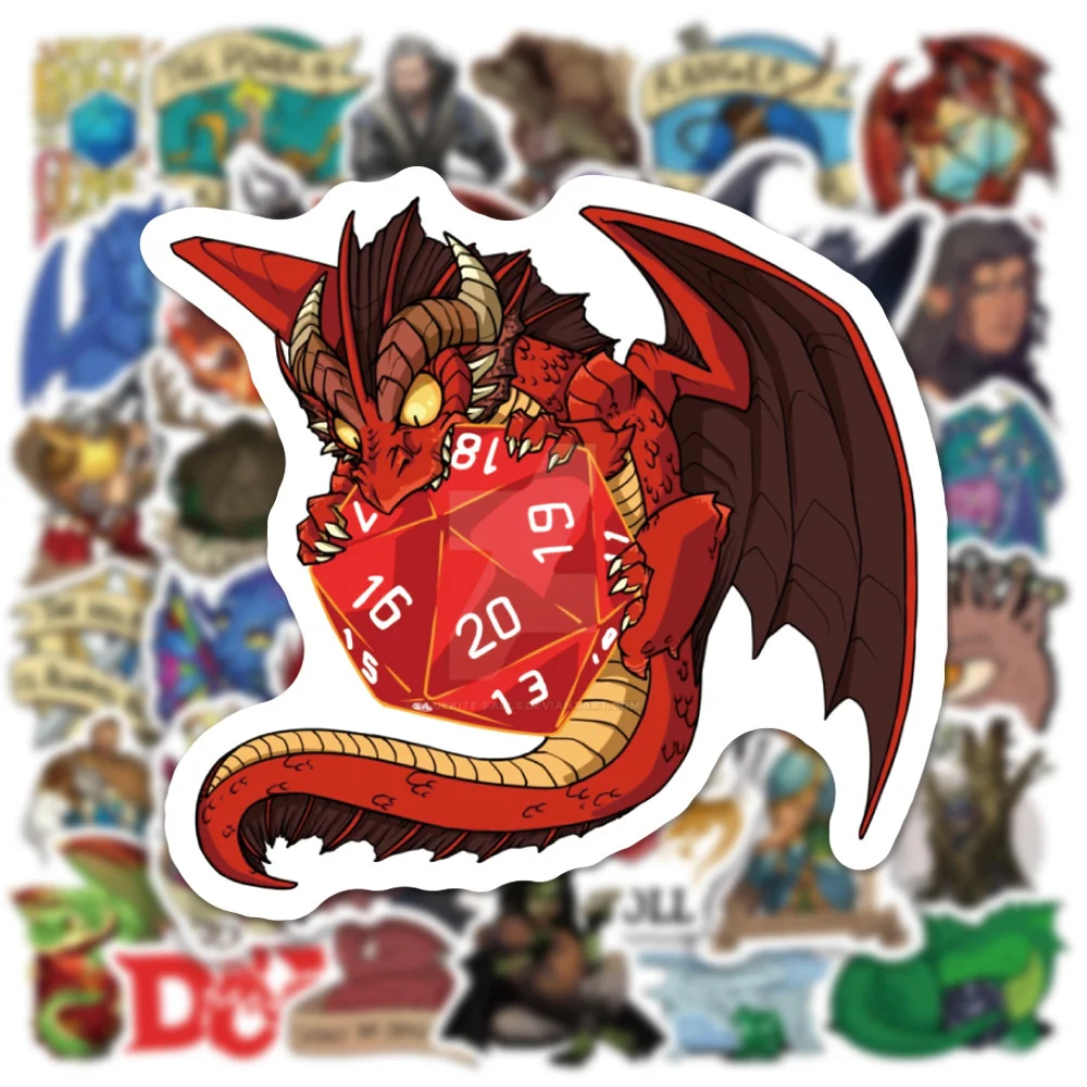 10/30/50PCS Game Dnd Graffiti  - Gaming Console Ipad avaliação e preço
