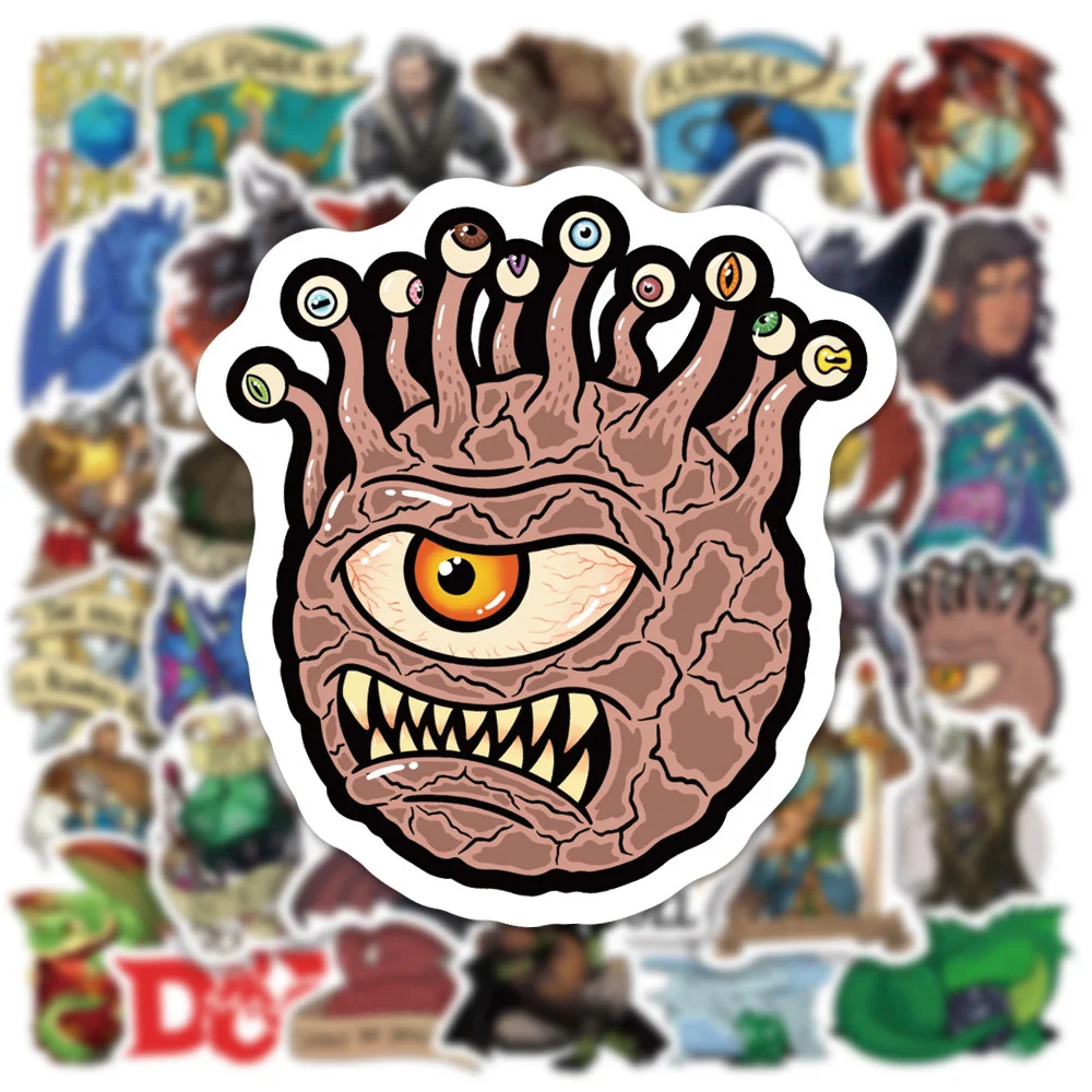 10/30/50PCS Game Dnd Graffiti  - Gaming Console Ipad avaliação e preço