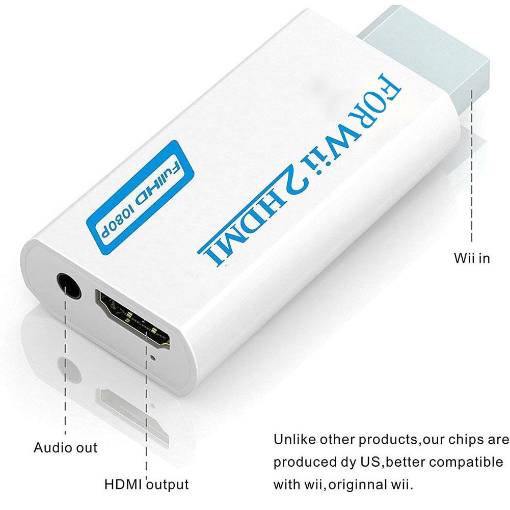 Wii To HDMI Converter Wii To H - Gaming Console Definition avaliação e preço