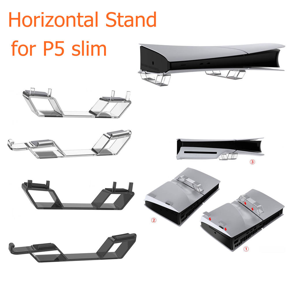 Horizontal Stand for PS5 Slim  - Gaming Console Holder avaliação e preço