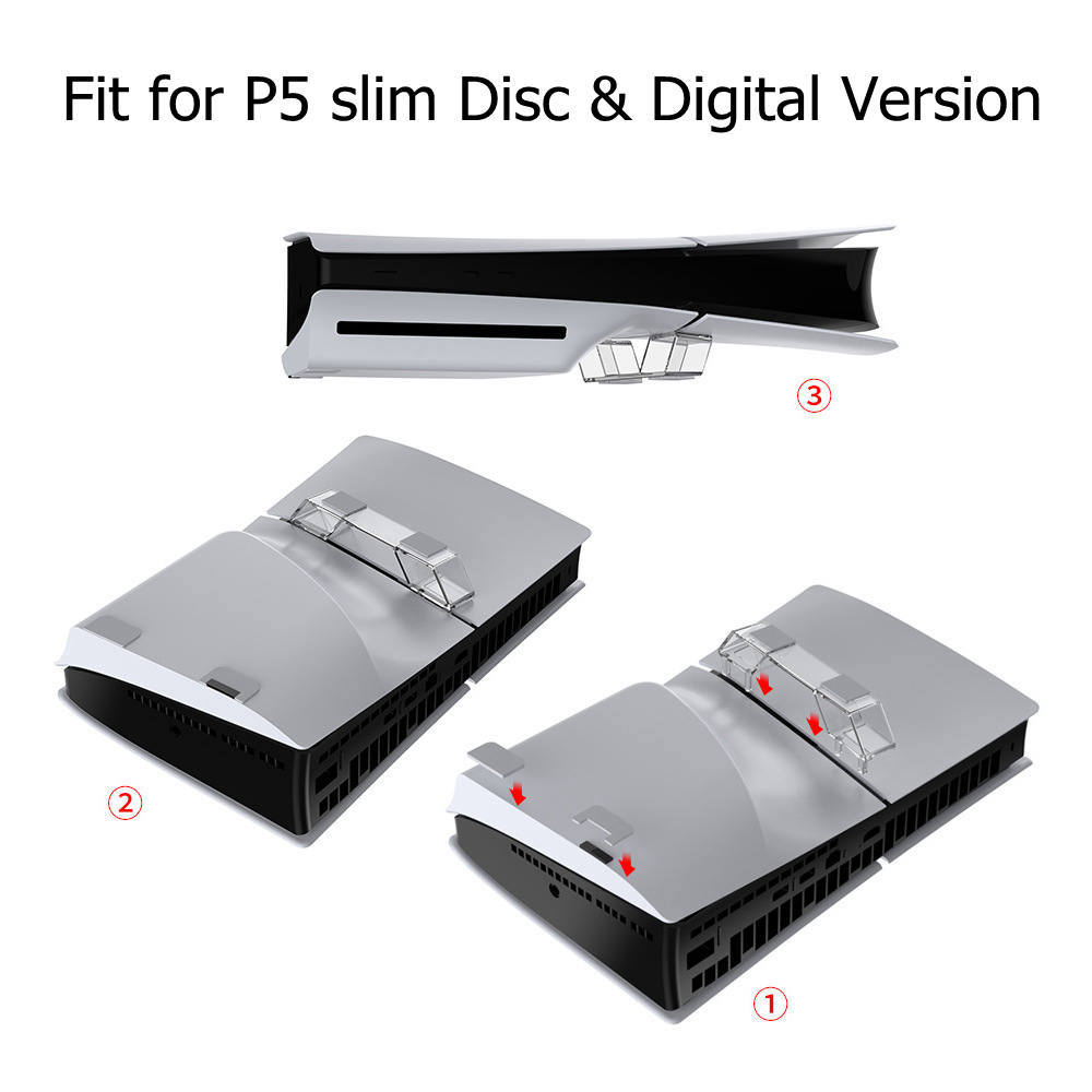 Horizontal Stand for PS5 Slim  - Gaming Console Holder avaliação e preço