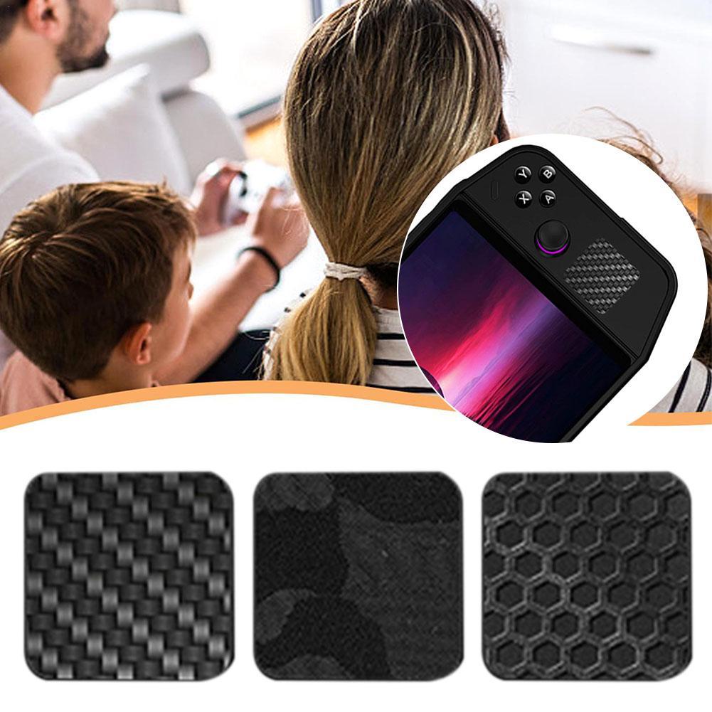 Carbon Fiber Patterned Sticker - Gaming Console Legion avaliação e preço