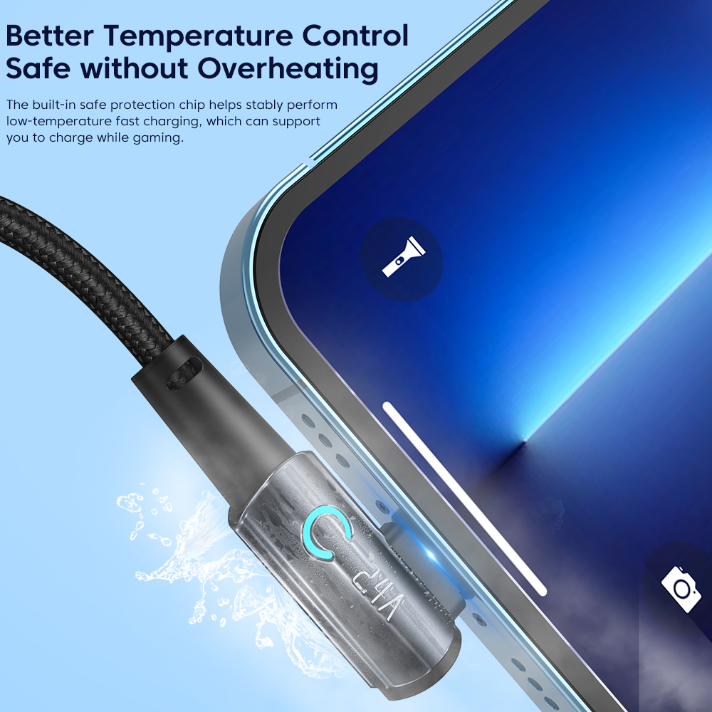 Toocki 90 Degree USB Cable for - Gaming Console Ipad avaliação e preço