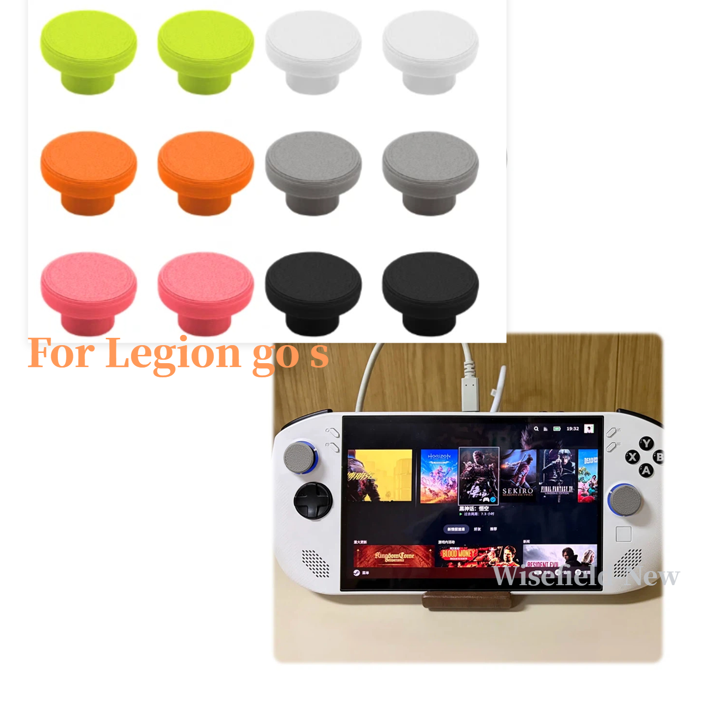 Silicone Joystick Cap for Legi - Gaming Console Legion avaliação e preço