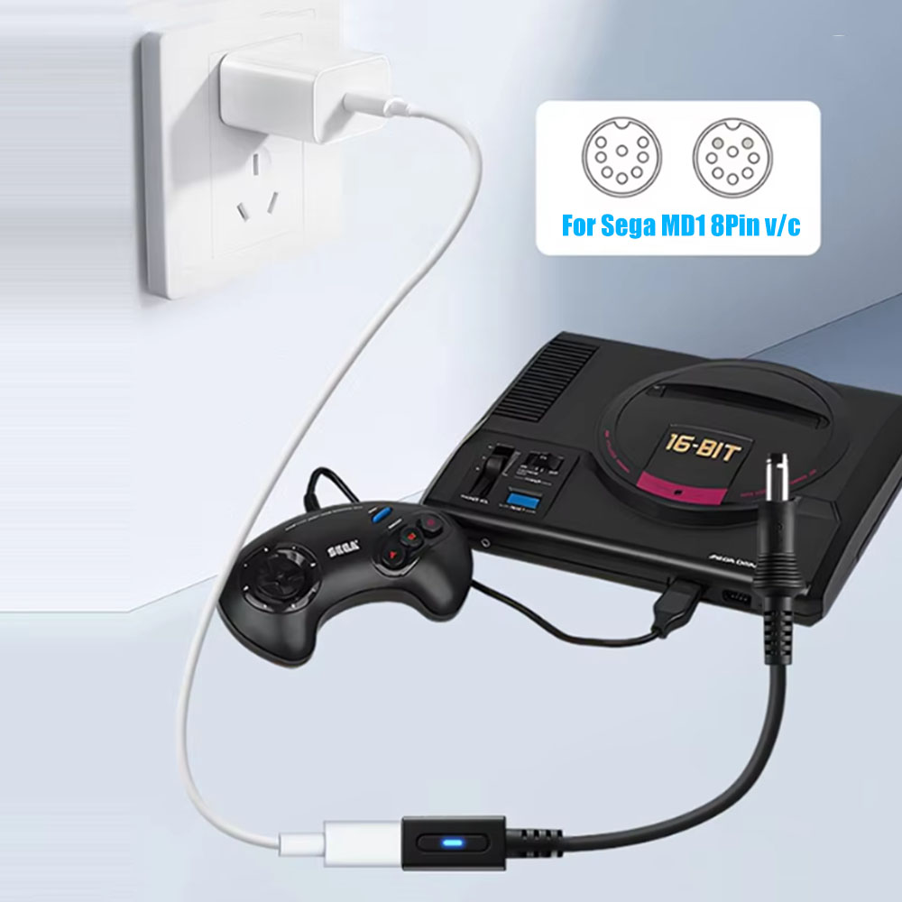 For SFC NES NEWFC Power Cable  - Gaming Console Controller avaliação e preço